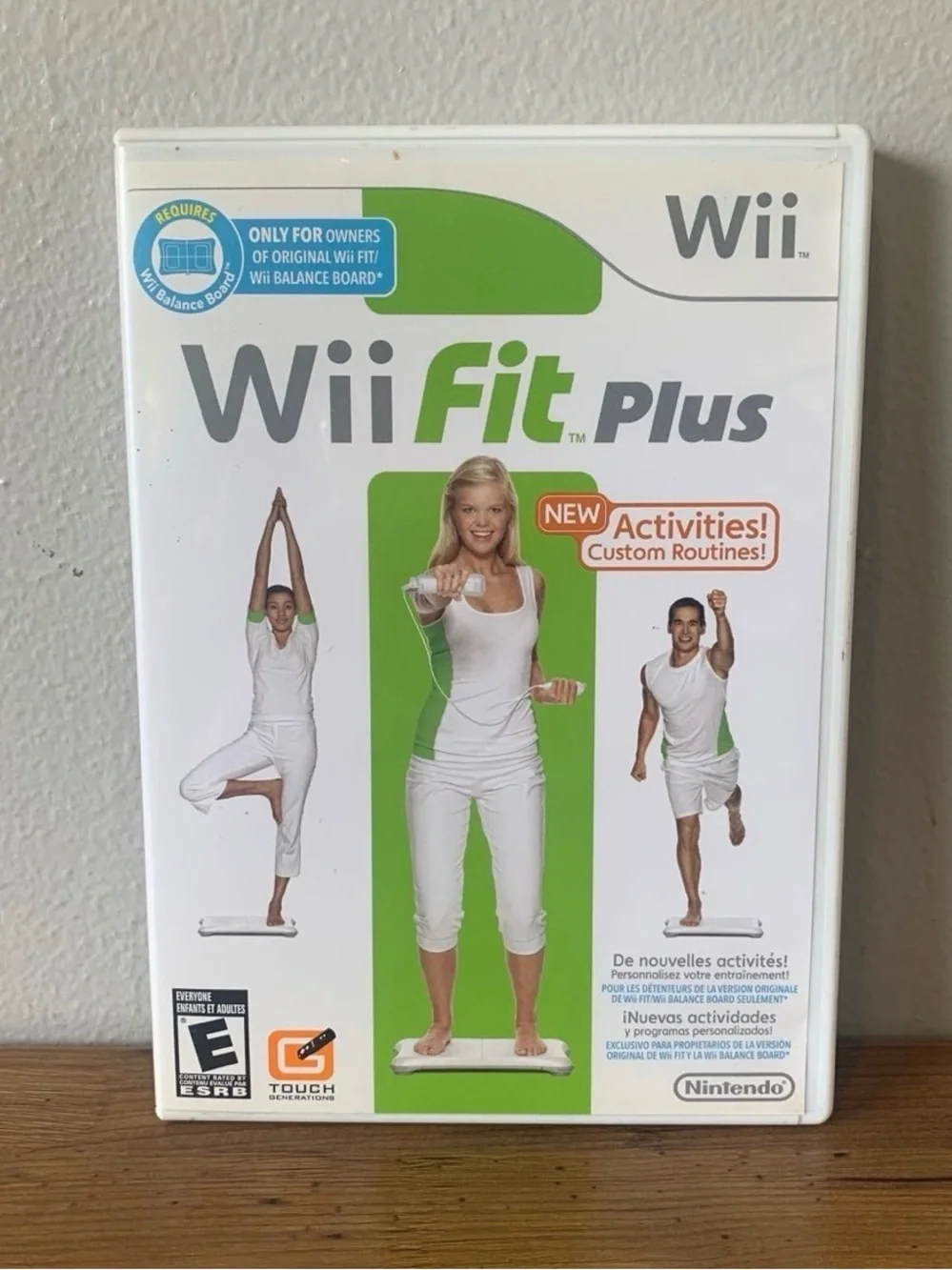 Wii Fit Plus Nintendo Wii Video Game CIB Complete Fitness Exercise 2008